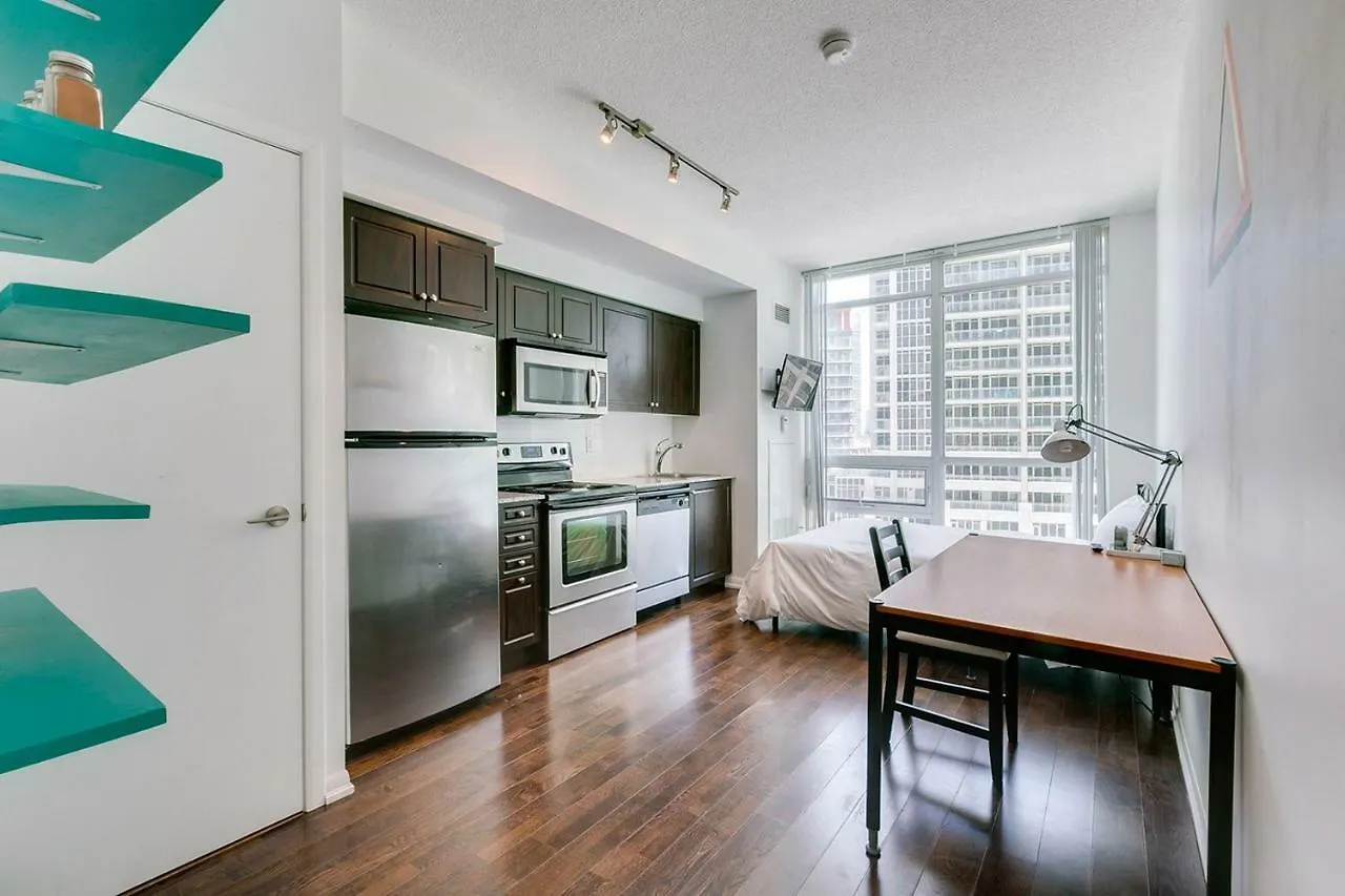 Cozy Studio Apartment Steps To Ttc, Lake, And Downtown 多伦多
